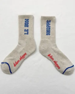 Le Bon Shoppe - Preppy Socks - Ice / Blue | Socks