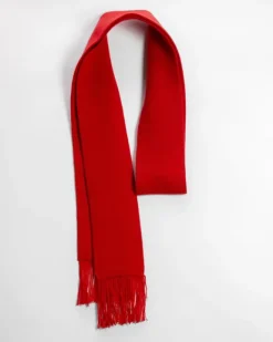 Lemme - Fringed Scarf - Fuoco | Accessories & Clothing | Scarves