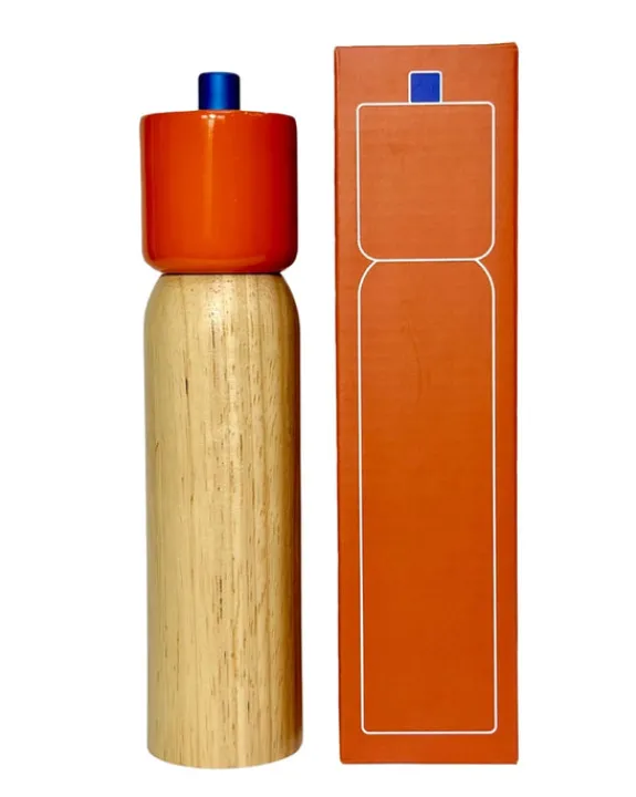 Maegen - Salt or Pepper Grinder - Orange & Blue Large | Chopping & Serving | Fun Things For The Kitchen