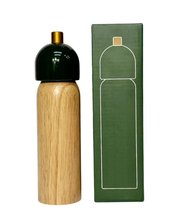 Maegen - Salt or Pepper Grinder - Green & Gold - Medium | Chopping & Serving | Fun Things For The Kitchen
