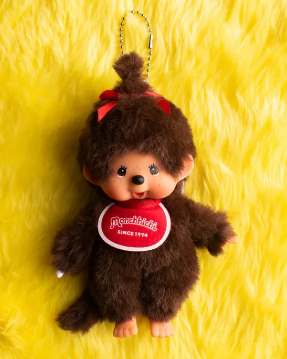 Sekiguchi Monchhichi - Brown Girl - Bag Charm | Keyrings & Bag Charms