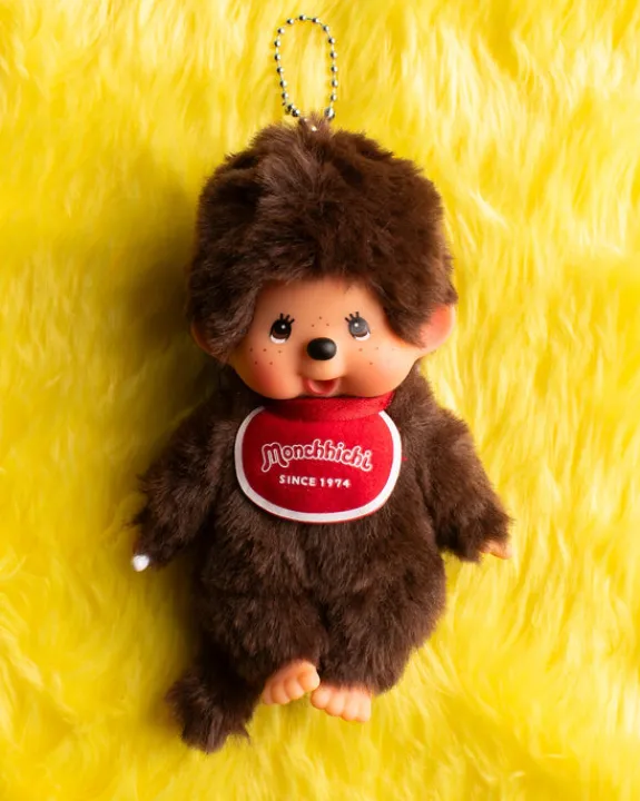 Sekiguchi Monchhichi - Boy - Brown - Bag Charm | Keyrings & Bag Charms