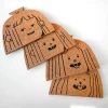 Natali Koromoto - "Dog Person" Set of Four Cork Coasters | Fun Things For The Kitchen