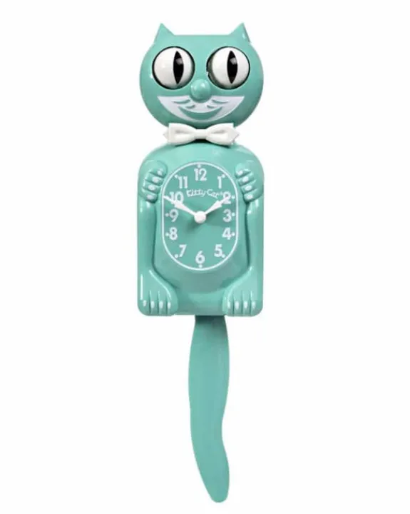Kit Cat Klock Ocean Waves Kitty-Cat Klock | Fun Things For The Kitchen