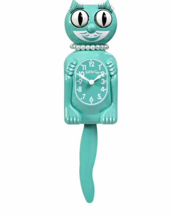 Kit Cat Klock Ocean Waves Miss Kitty-Cat Klock | Fun Things For The Kitchen | Objects