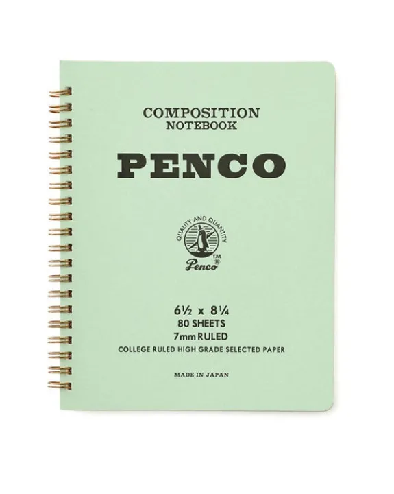 PENCO - Coil Notepad - Large - Mint | Storage & Organisation | Stickers, Stationery & Scrapbooking
