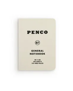 PENCO - General Notebook - Grid - B7 - White | Stickers, Stationery & Scrapbooking