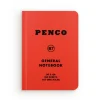 PENCO - General Notebook - Grid - B7 - Red | Stickers, Stationery & Scrapbooking