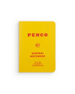 PENCO - General Notebook - Grid - B7 - Yellow | Stickers, Stationery & Scrapbooking