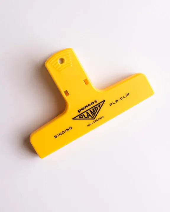 PENCO - Plastic Clip - Yellow | Stickers, Stationery & Scrapbooking