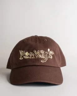 Pinky's Cap - Butter Yellow on Brown | Hats, Caps & Beanies