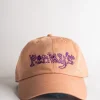 Pinky's Cap - Purple on Cinnamon | Hats, Caps & Beanies