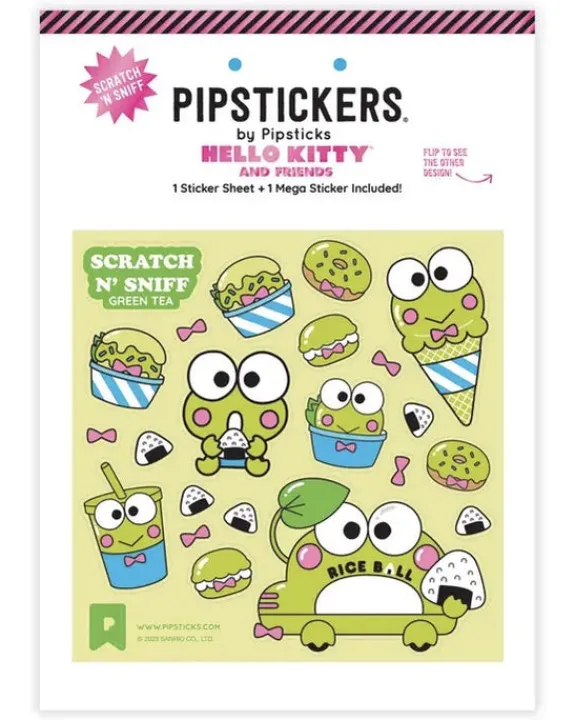 Pipsticks PipStickers - Keroppi Tea Buggy Scratch 'n Sniff Stickers | Kids Kids Craft & Activities | Stickers, Stationery & Scrapbooking