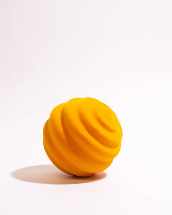 Rubbabu - Soft Touch Ball - Yellow | Kids Baby