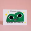 Samantha Curcio - Green Boi Iron On Patch | Pins & Patches