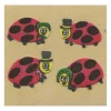 Sticker Magic Stickermagic - Furry Tear-off Stickers Square - Ladybirds | Kids Kids Craft & Activities | Stickers, Stationery & Scrapbooking