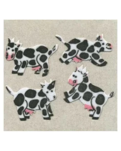 Sticker Magic Stickermagic - Furry Tear-off stickers - Cows | Kids Kids Craft & Activities | Stickers, Stationery & Scrapbooking