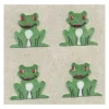 Sticker Magic Stickermagic - Furry Tear-off Stickers Square - Frogs Sitting | Kids Kids Craft & Activities | Stickers, Stationery & Scrapbooking