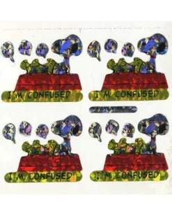 Sticker Magic Stickermagic - Prismatic Tear-off Stickers - Snoopy and Woodstock | Stickers, Stationery & Scrapbooking