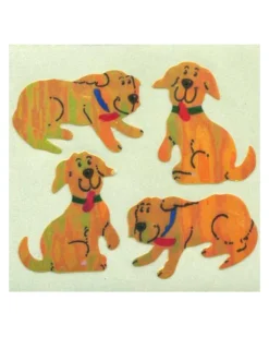 Sticker Magic Stickermagic - Tear-off Pearlie Stickers - Happy The Dog | Kids Kids Craft & Activities | Stickers, Stationery & Scrapbooking