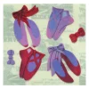Sticker Magic Stickermagic - Tear-off Pearlie Stickers - Ballet Shoes | Kids Kids Craft & Activities | Stickers, Stationery & Scrapbooking