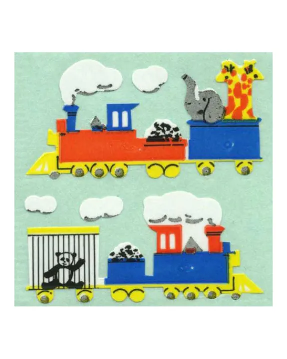 Sticker Magic Stickermagic - Tear-off Stickers - Animal Train | Stickers, Stationery & Scrapbooking