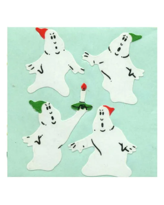 Sticker Magic Stickermagic - Tear-off Stickers Square - Ghosts | Stickers, Stationery & Scrapbooking