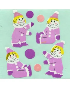 Sticker Magic Stickermagic - Tear-off Stickers - Clowns | Stickers, Stationery & Scrapbooking