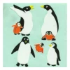 Sticker Magic Stickermagic - Tear-off Stickers Square - Penguin Family | Stickers, Stationery & Scrapbooking