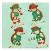 Sticker Magic Stickermagic - Tear-off Stickers Square - Ninja Hedgehogs | Stickers, Stationery & Scrapbooking