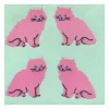 Sticker Magic Stickermagic - Tear-off Stickers Square - Pink Cats | Kids Kids Craft & Activities | Stickers, Stationery & Scrapbooking