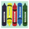 Sticker Magic Stickermagic - Tear-off Stickers Square - Crayons | Kids Kids Craft & Activities | Stickers, Stationery & Scrapbooking