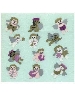Sticker Magic Stickermagic - Tear-off Stickers Square - Cherub Angels | Kids Kids Craft & Activities | Stickers, Stationery & Scrapbooking