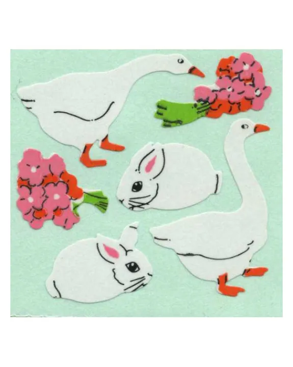 Sticker Magic Stickermagic - Tear-off stickers - Geese & Bunny | Stickers, Stationery & Scrapbooking