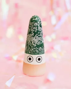 Studio Arhoj - Mini Nisse Holiday Ghost - Green | Ceramics & Glass