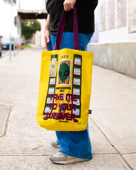 Third Drawer Down - Take Me To Your Weaver Tote X Kait James | Bags