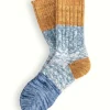 Thunders Love - Charlie Collection - Blue and Mustard | Socks