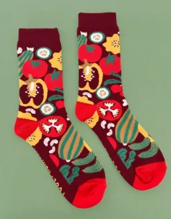 Togetherness design Togetherness - Veggie Medley Socks | Socks
