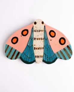 Togetherness design - Midnight Moth Wall Hanging 14 | Ceramics & Glass