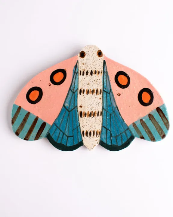 Togetherness design - Midnight Moth Wall Hanging 14 | Ceramics & Glass