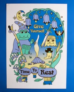 Tom Bingham - A3 print - Time To Rest | Art & Prints