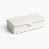 Toyo - Trunk Shape Steel Stackable Toolbox T-190 - White | Storage & Organisation