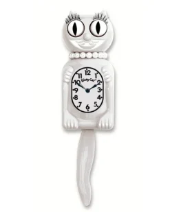 Kit Cat Klock White Miss Kitty-Cat Klock | Fun Things For The Kitchen