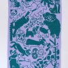 Wrap - Tea Towel - Dogs Day Out Lilac/Green | Tea Towels & Oven Mitts | Fun Things For The Kitchen